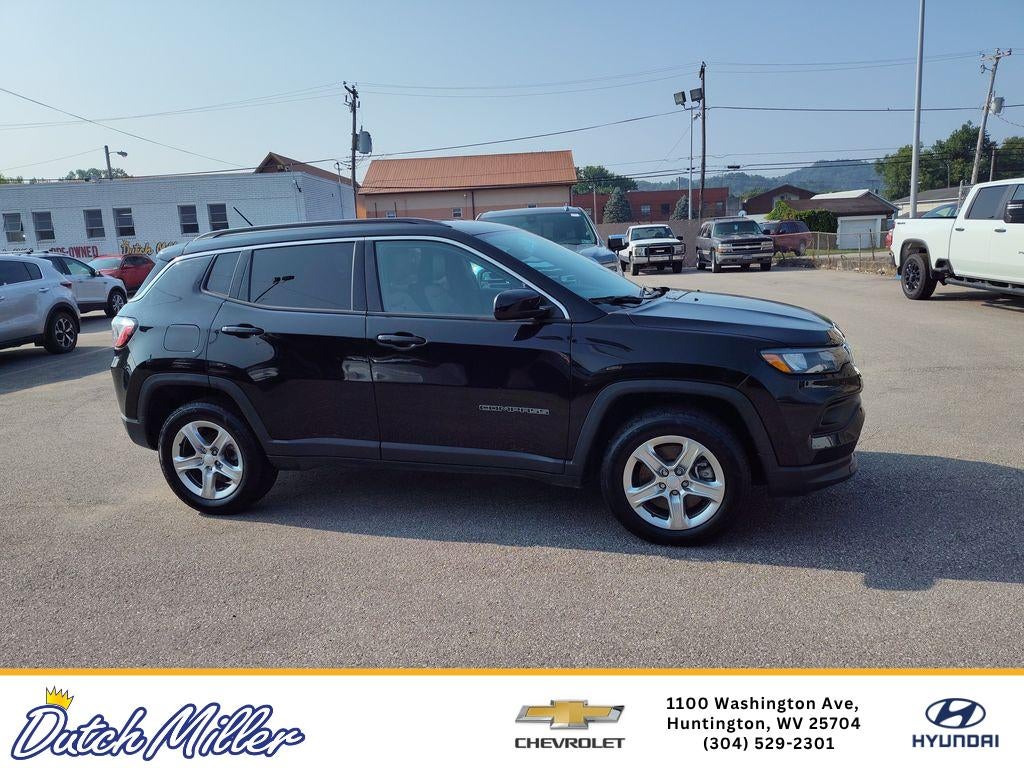 2024 Jeep Compass — rear three-quarter view