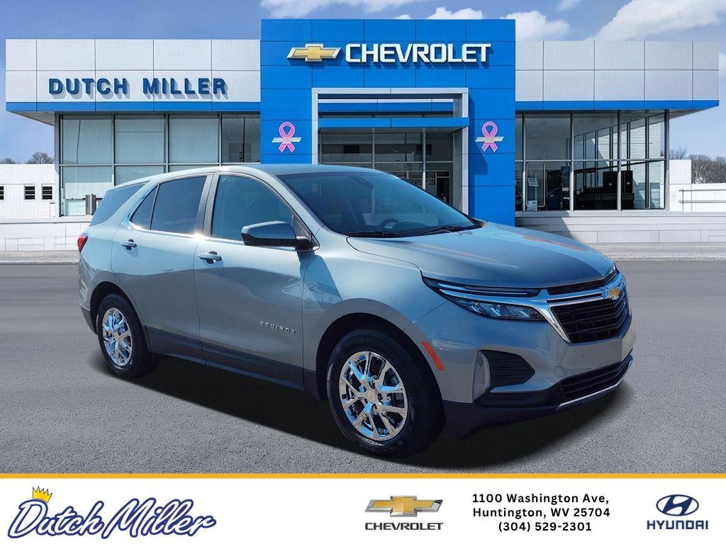 2024 Chevrolet Equinox LT in Sterling Gray Metallic — front three-quarter view