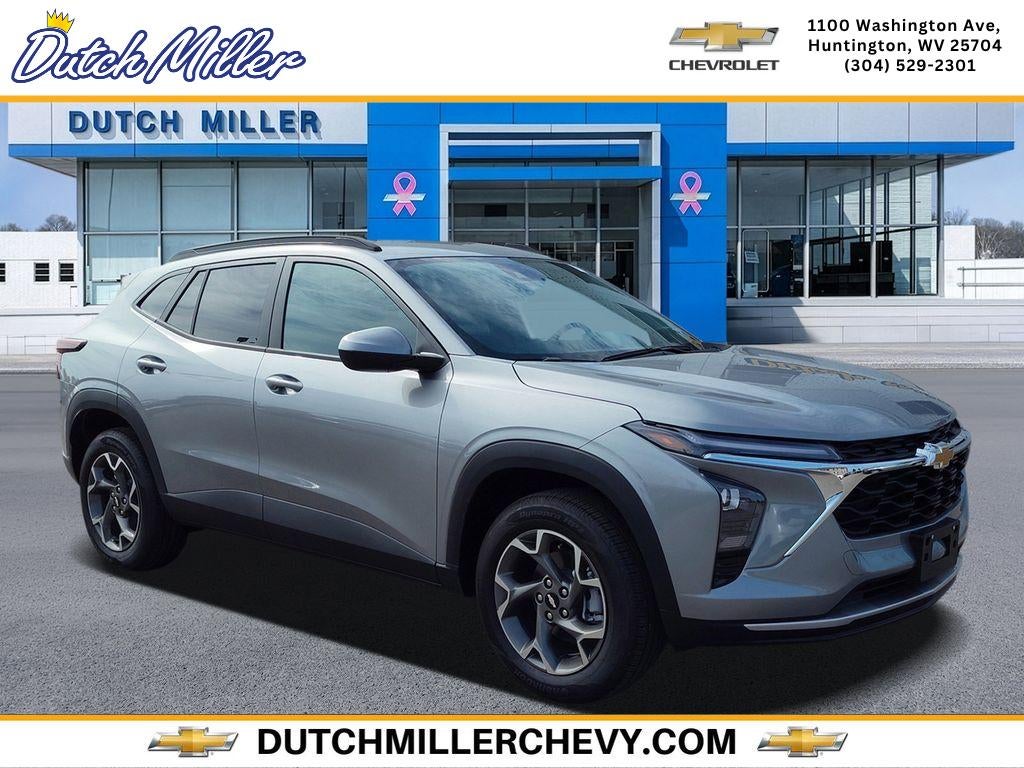 2026 Chevrolet Trax LT in Sterling Gray Metallic — front three-quarter view